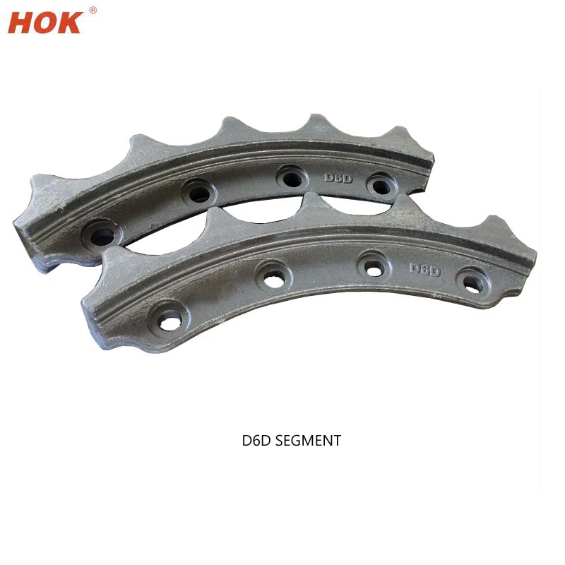 China Bulldozer parts /undercarriage Caterpillar D6D SEGMENT